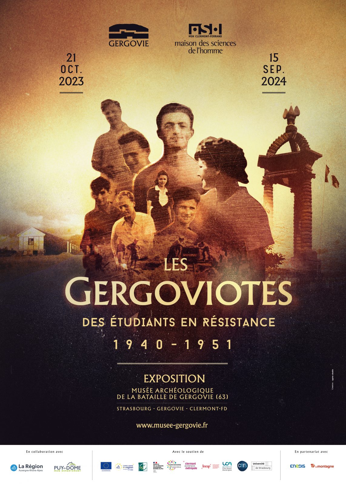 Exposition temporaire « Les Gergoviotes, des étudiants en résistance »