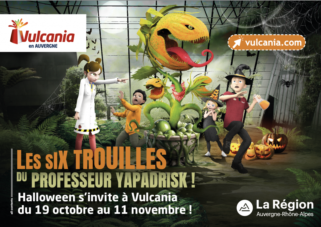 Halloween s’invite à Vulcania !