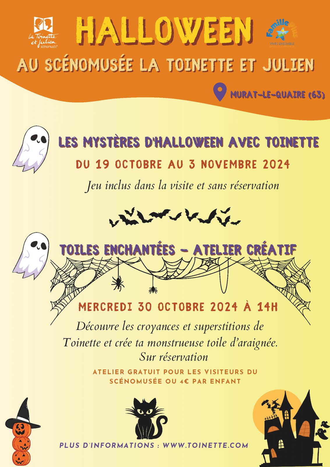 Les mystères d’Halloween avec Toinette