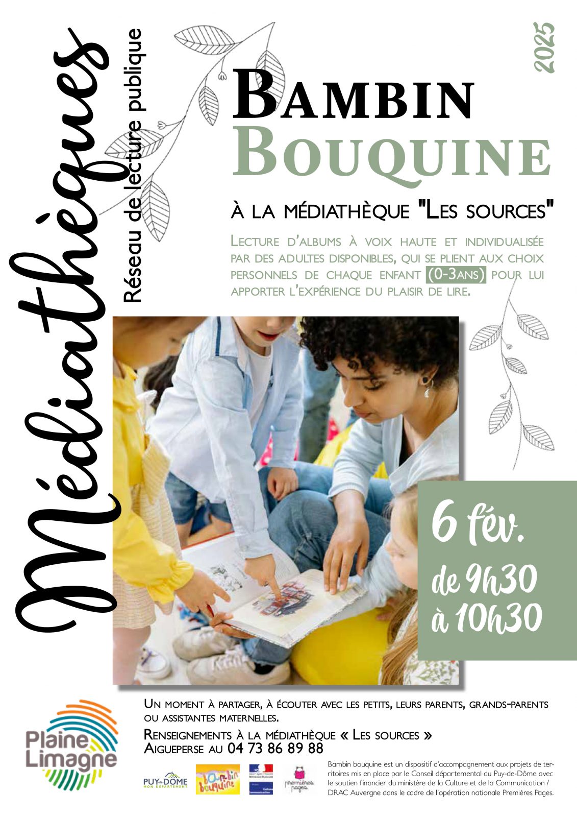 Lecture : Bambin Bouquine