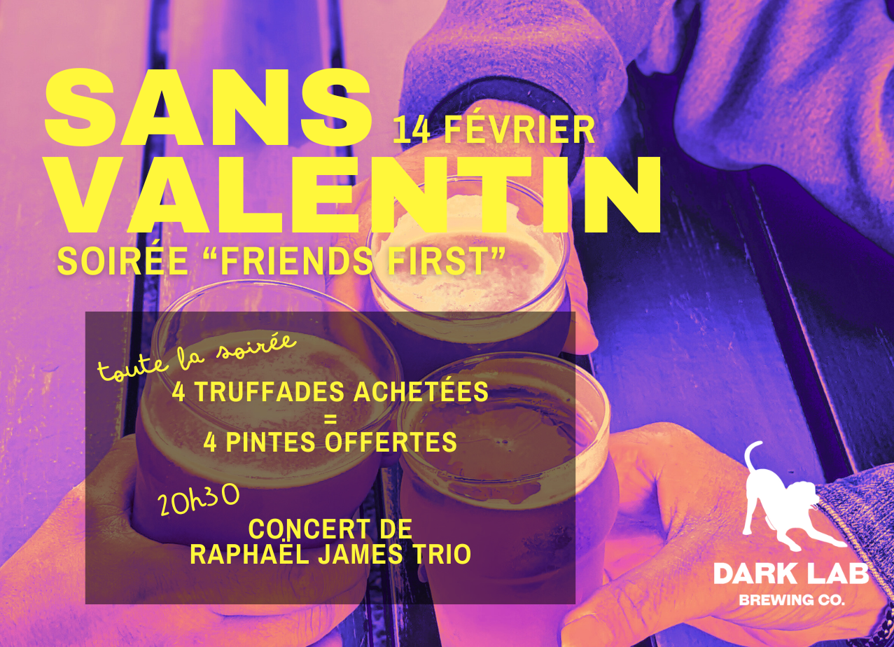 Soirée Sans Valentin – Brewpub Dark Lab