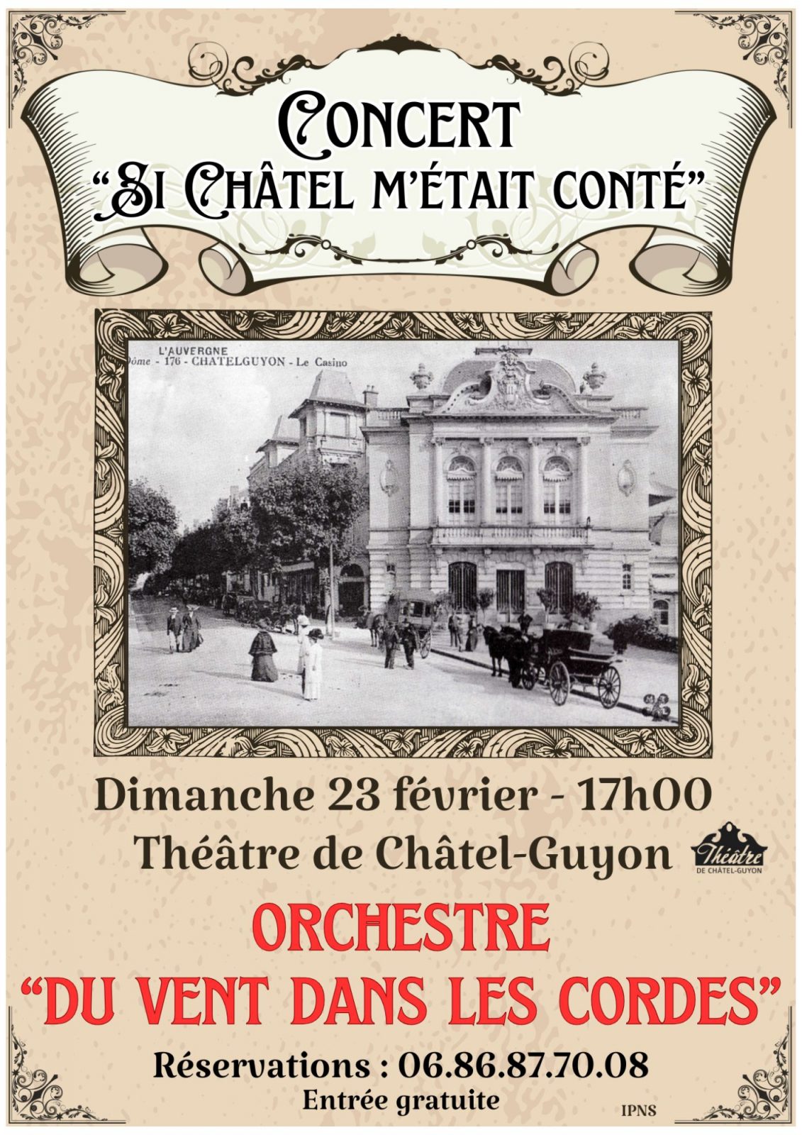 Concert orchestre Du Vent dans les Cordes